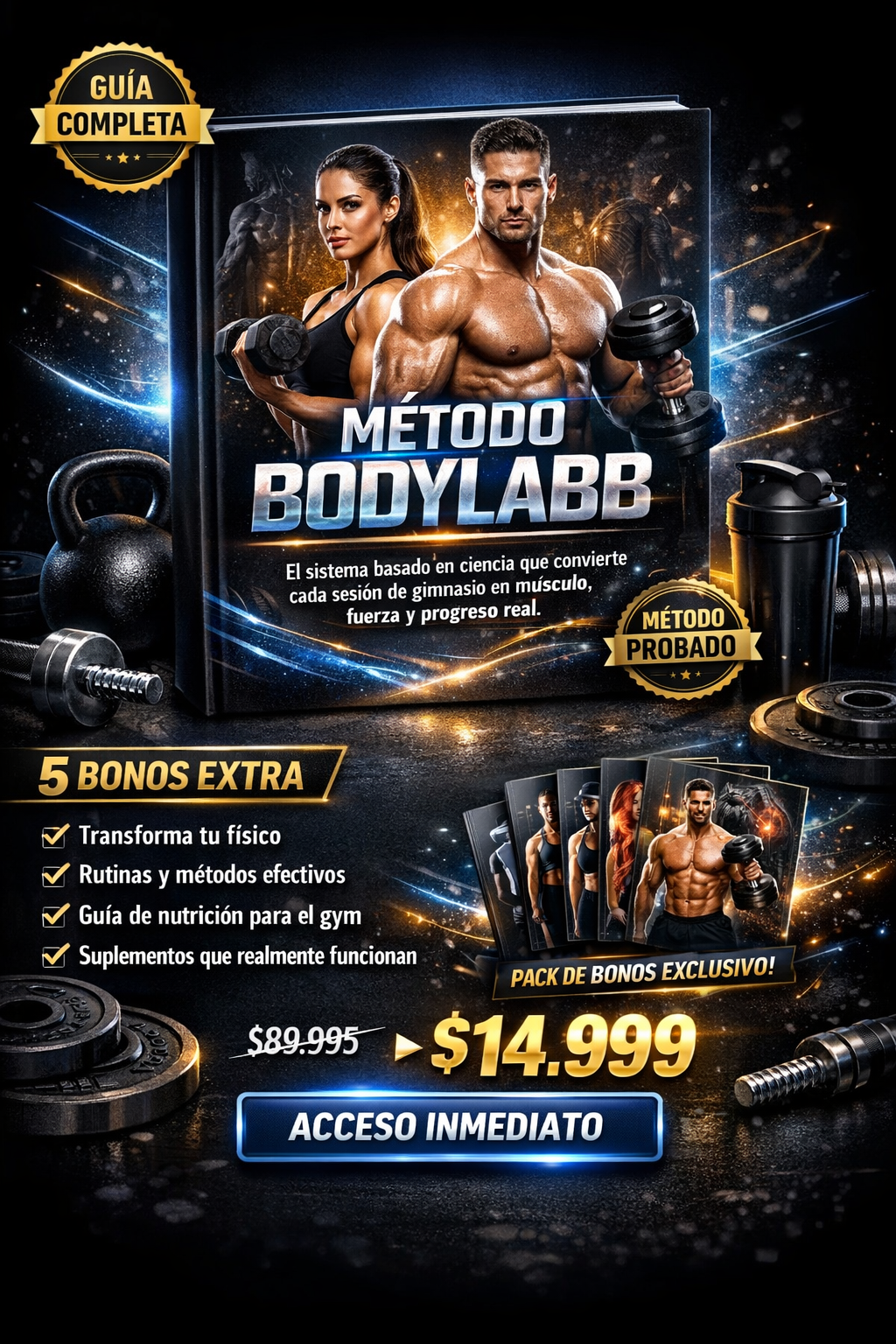 Metodo Bodylabb + 5 bonos